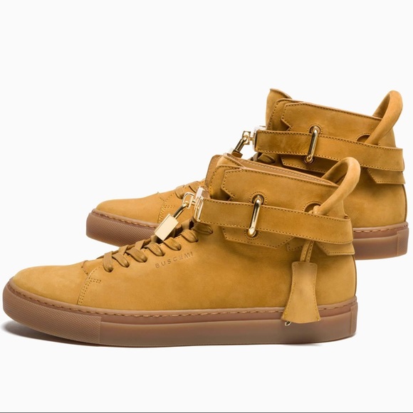Buscemi 100mm Sneakers. Gum Wheat. - Picture 4 of 5